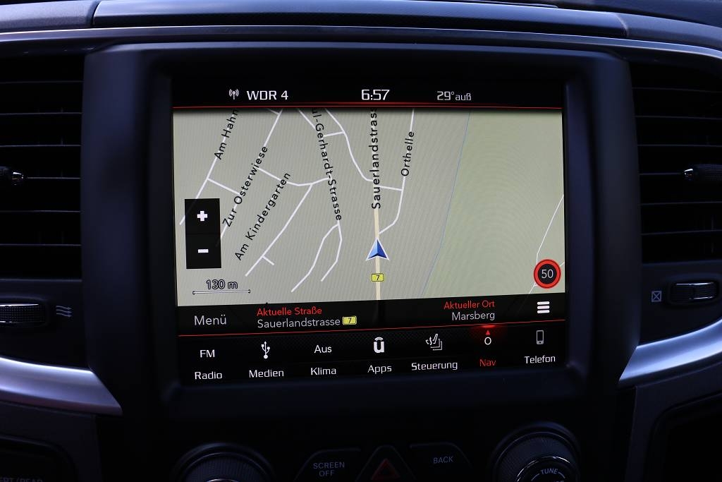 Konvertierung Navigation auf EU-Version für Dodge Ram 2018-2021 (Uconnect 4C)